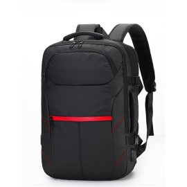 OKADE 2 IN 1 Backpack & Laptop Bag- Black & Red