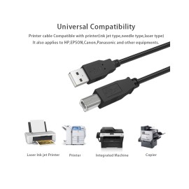 USB Printer Cable A/B 1.5M