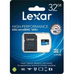 Lexar 633x MicroSDHC/SDXC UHS-I cards 100MBPS-32GB
