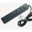 ZTS Zgn-T08 Universal Power Strip 6.2A With 3 Outlets and 4 USB Ports US Pin 2 meter cable