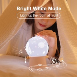Angle Starry Sky Projector Night Light Music Box LED Lamp