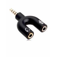SPLITTER AUDIO AUX 3.5 MF MIC KY148
