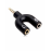 SPLITTER AUDIO AUX 3.5 MF MIC KY148