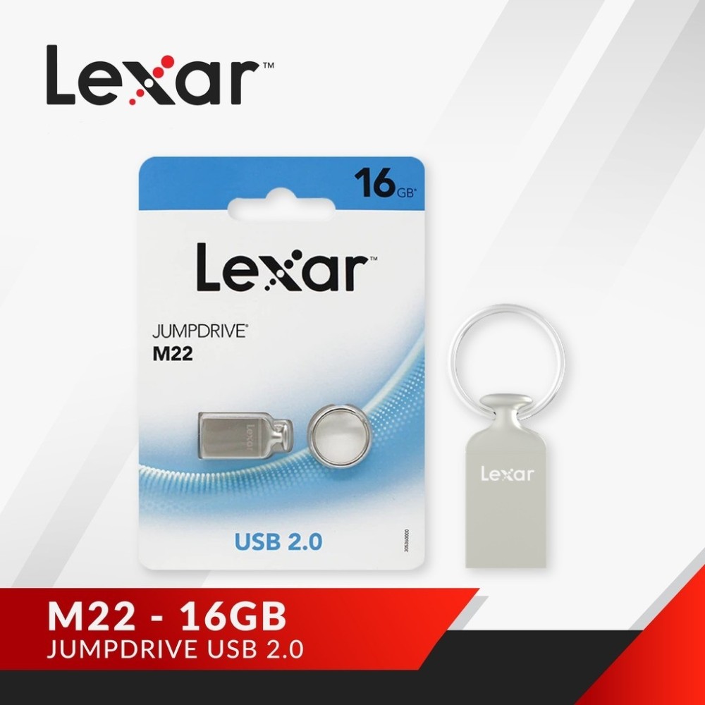 Lexar 16GB JumpDrive M22 USB 2.0 Flash Drive