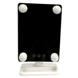 Portable 360 Rotation Angel Touch Sensitive Switch Cosmetie Mirror for Make up