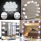 USB LED 12V Makeup Lamp 10 Bulbs Kit For Dressing Table Stepless Dimmable Hollywood Vanity Mirror Light 8W
