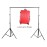 2x3M Photo Studio Background Stand Photography Video Photo Backdrop Support System kit and 3PCS 2x3M White/Black/Green