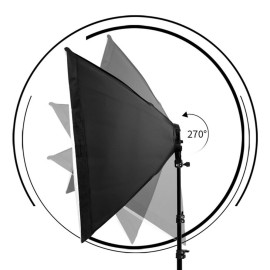 Photography Background Frame Support Softbox Lighting Kit Photo Studio Equipment