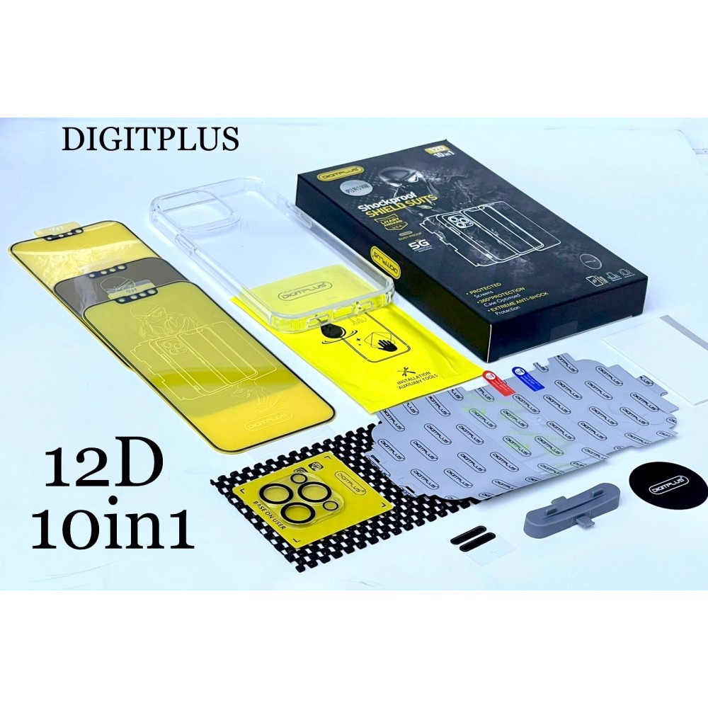 DIGITPLUS FULL 12D COVER & SCREEN FOR IPHONE