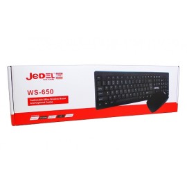 Jedel Keyboard+Mouse Wireless WS650