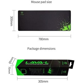 T-DAGGER TMP300 Stitched Edges Speedy Movement Gaming Mouse Pad For Keyboard and Mouse (78x30cm)