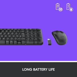 Logitech MK220 Compact Wireless Keyboard and Mouse