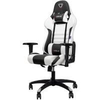 Furgle Gaming Chair Racing Style High-Back Office Chair COLORS( WHITE & BLACK)