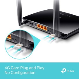 TP-Link TL-MR6500v 300 Mbps 4G LTE Telephony Wireless Router