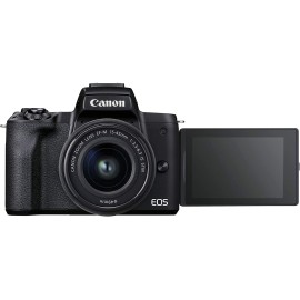 Canon EOS M50 Mark II (Black) + EF-M 15-45mm