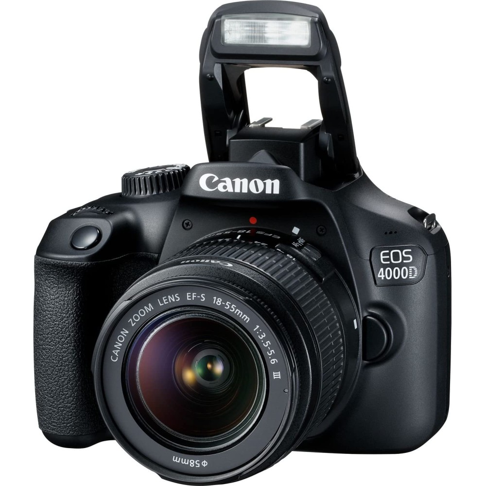 Canon EOS 4000D DSLR Camera EF-S 18-55 mm f/3.5-5.6 III