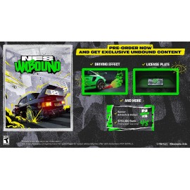 need for speed  unbound PS5 CD