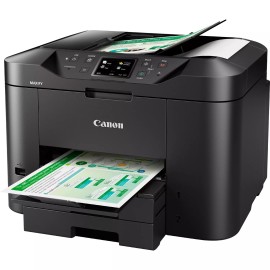 Canon Maxify MB2740 All-In-One (Print + Copy + Scan + Fax + Wi-Fi) Colour Inkjet Printer + Set Toner Compatible