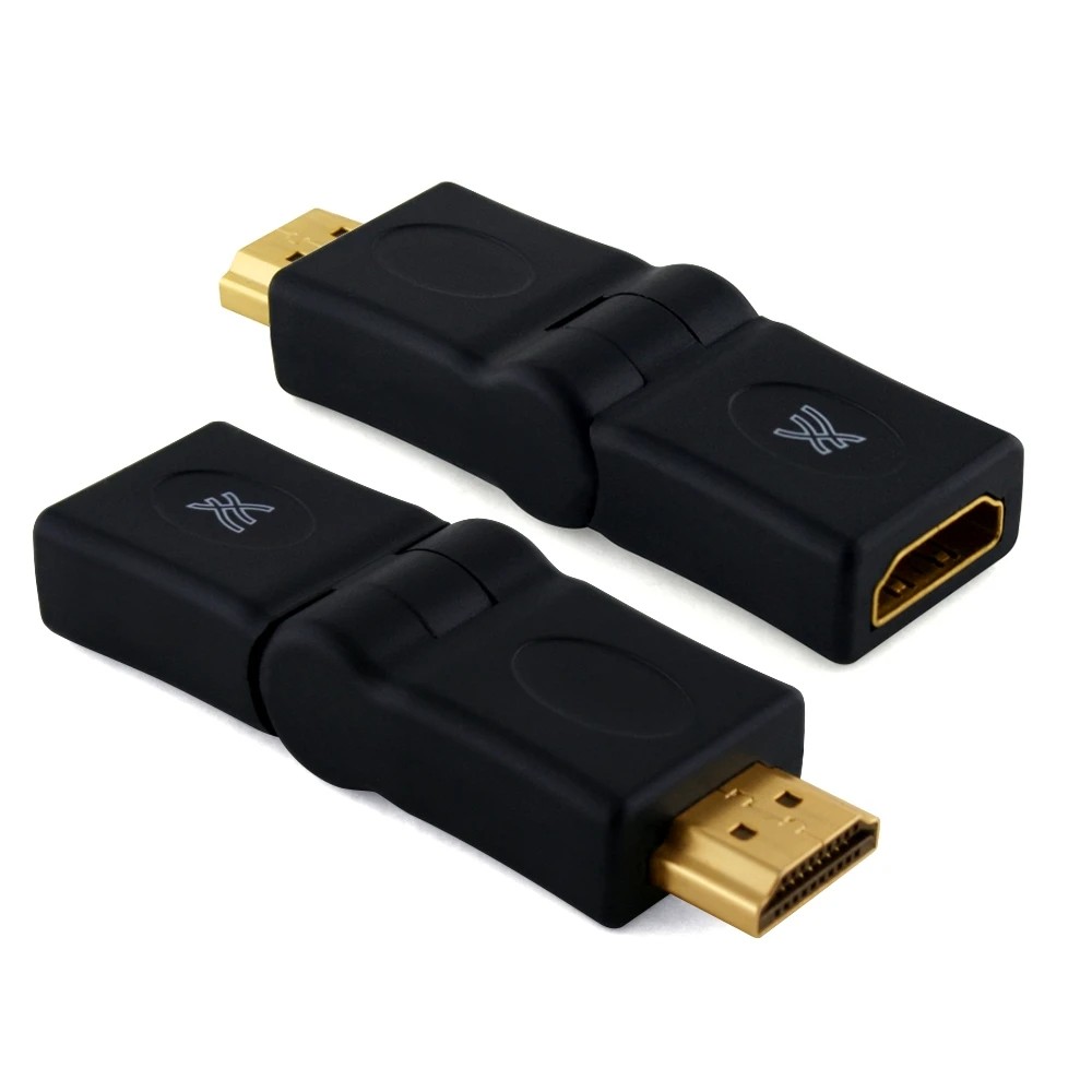 Connector Adapter HDMI M/F 180 DEG 