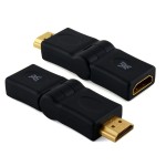 Connector Adapter HDMI M/F 180 DEG 