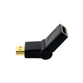 Connector Adapter HDMI M/F 180 DEG 