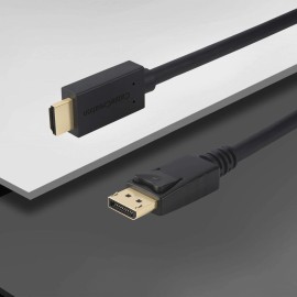 QC Cable Display Port to HDMI 4K