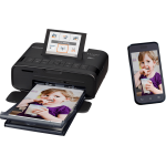 Canon SELPHY CP1300 Wireless Compact Photo Printer with AirPrint Wi-Fi printing and Mopria Device Printing - Black